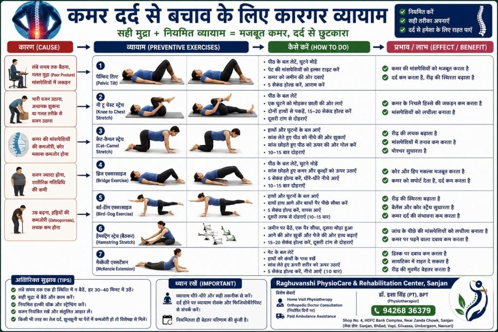 कमर दर्द से कैसे पाएं राहत