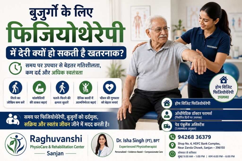 बुजुर्गों के लिए फिजियोथेरेपी