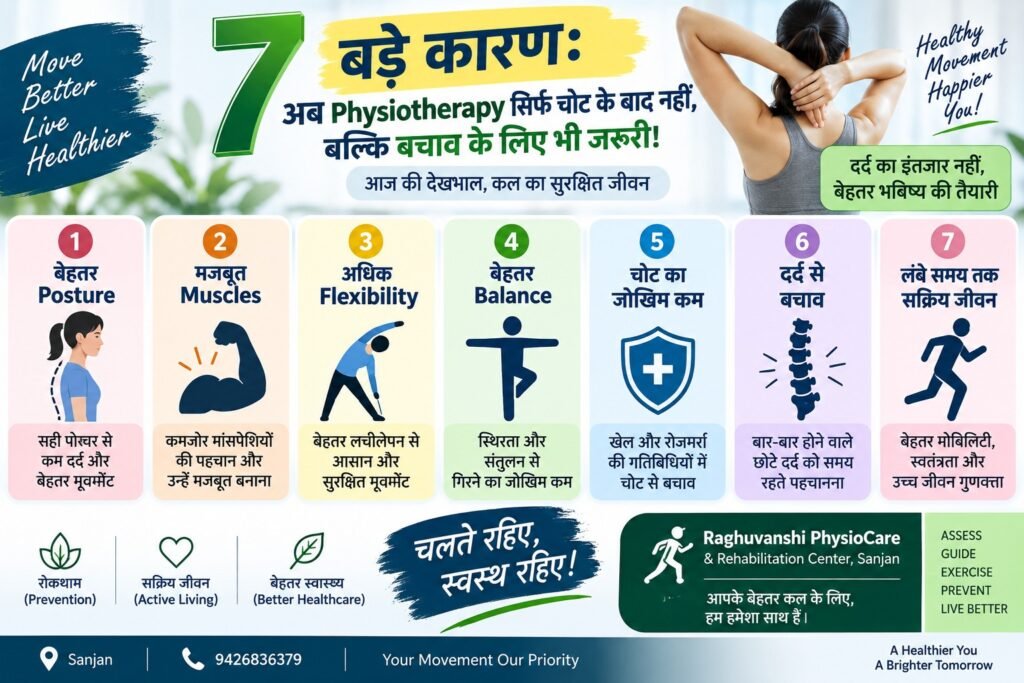 Preventive Physiotherapy flash card